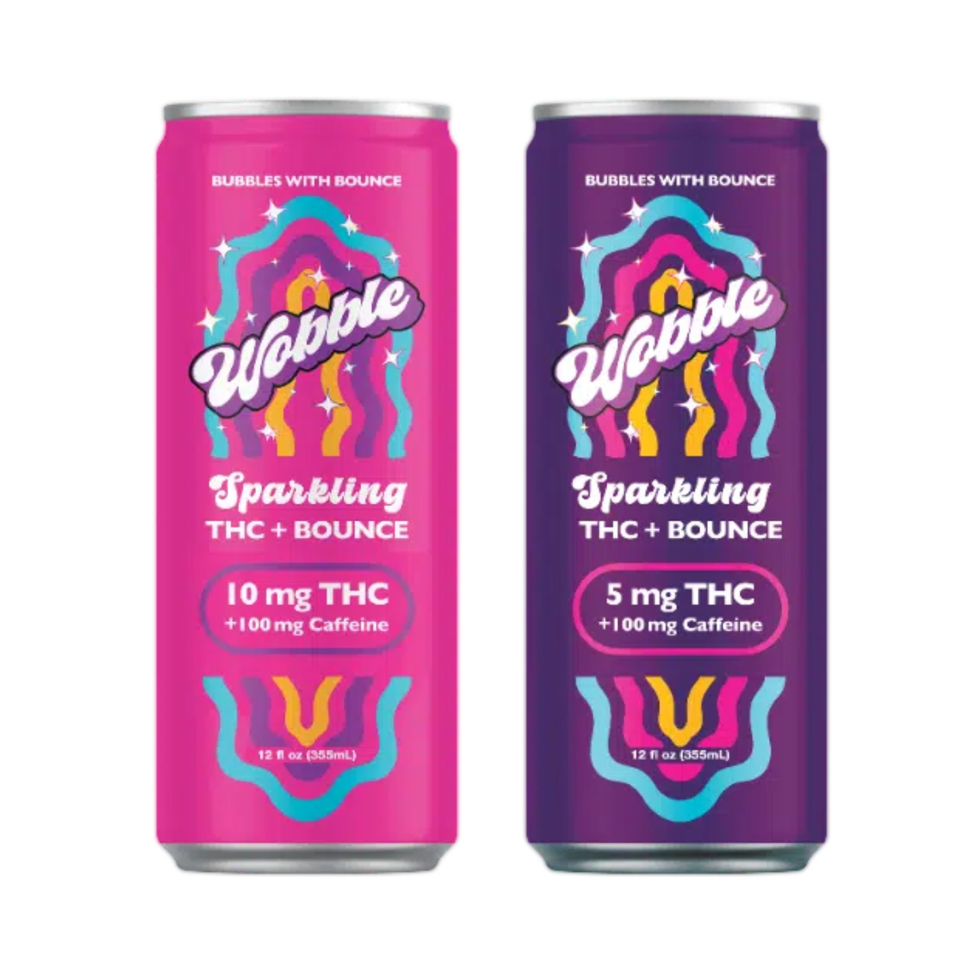 Crescent 9 5mg THC Wobble Sparkling energy drink