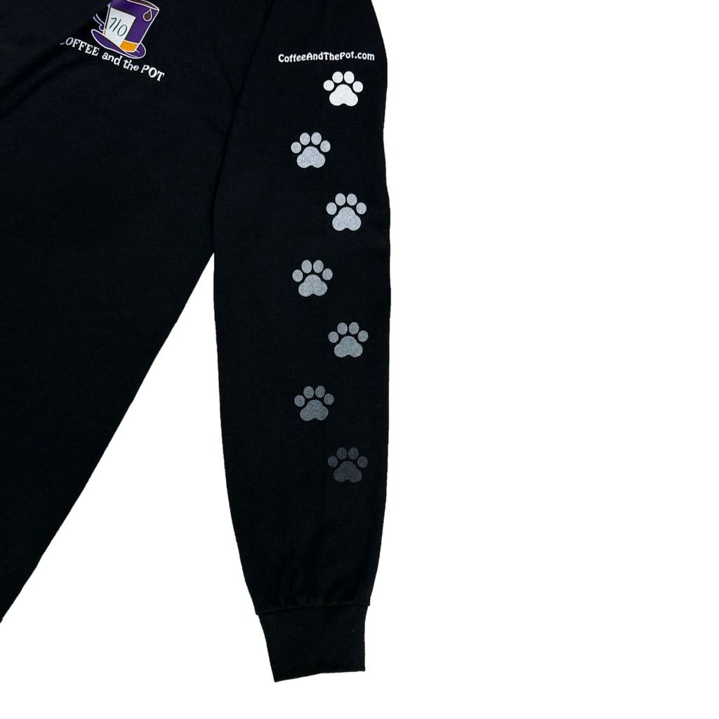 Cat on the Back Long Sleeve Shirts Unisex