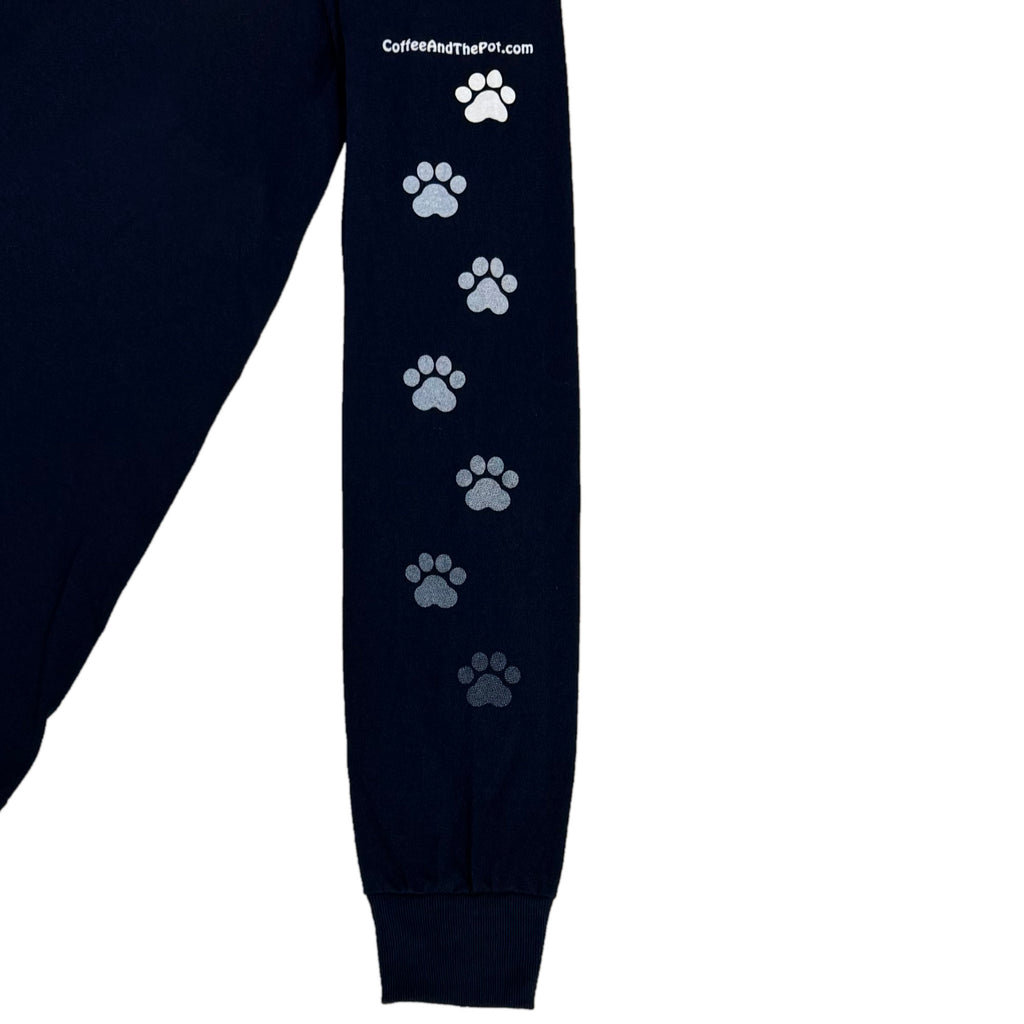 Cat on the Back Long Sleeve Shirts Unisex