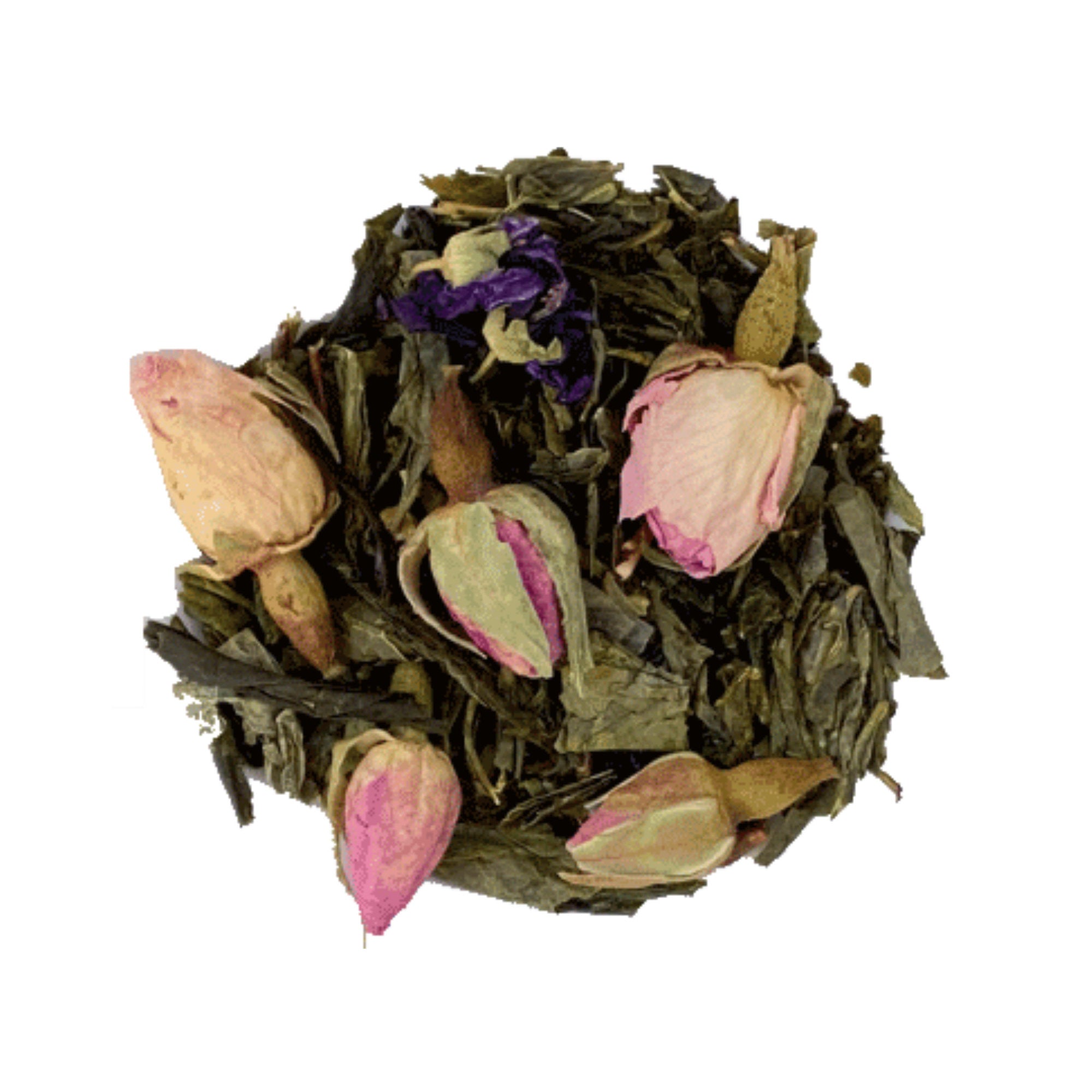 Dragonfruit and Roses Green Flavored Green Tea