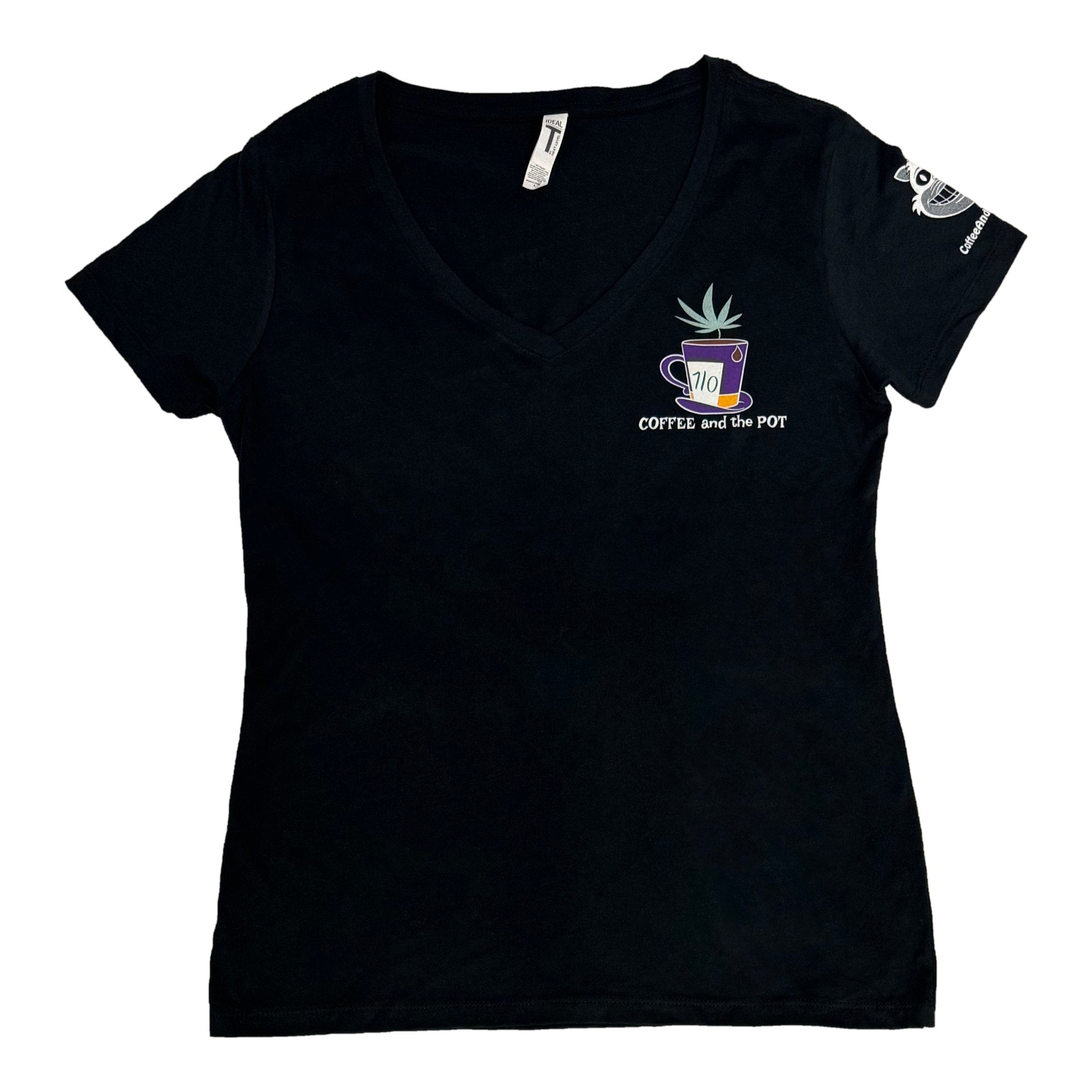 Women's Left-Logo V-Neck Shirts