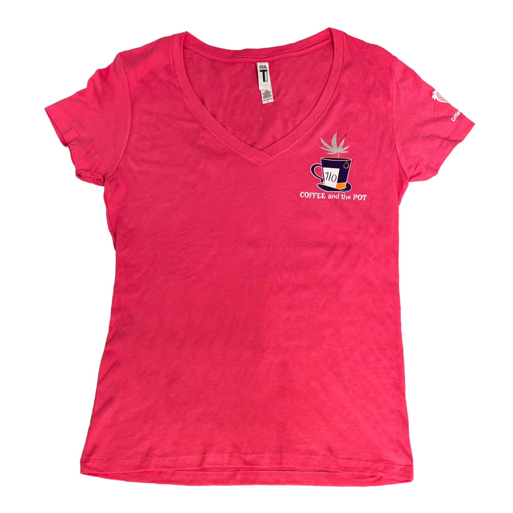 Women's Left-Logo V-Neck Shirts