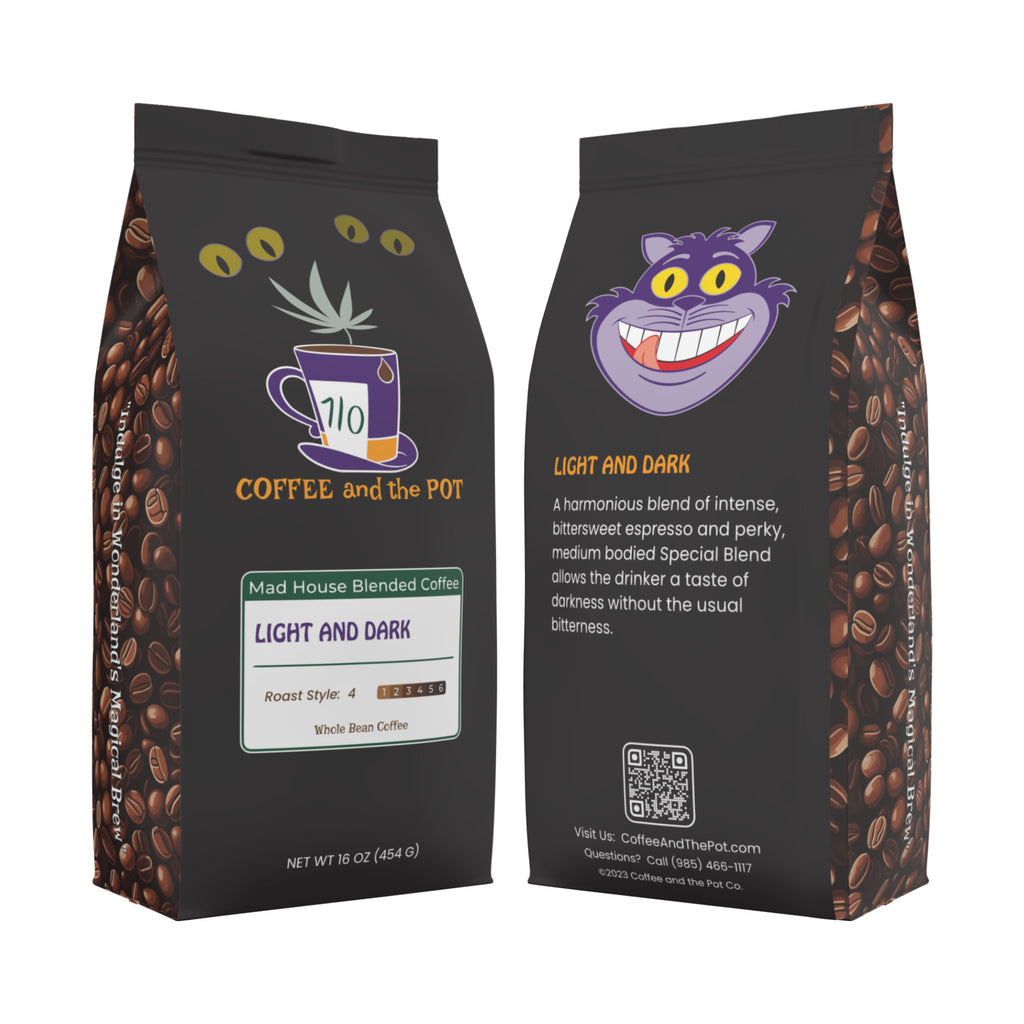 Light and Dark Mad House Blended Coffee