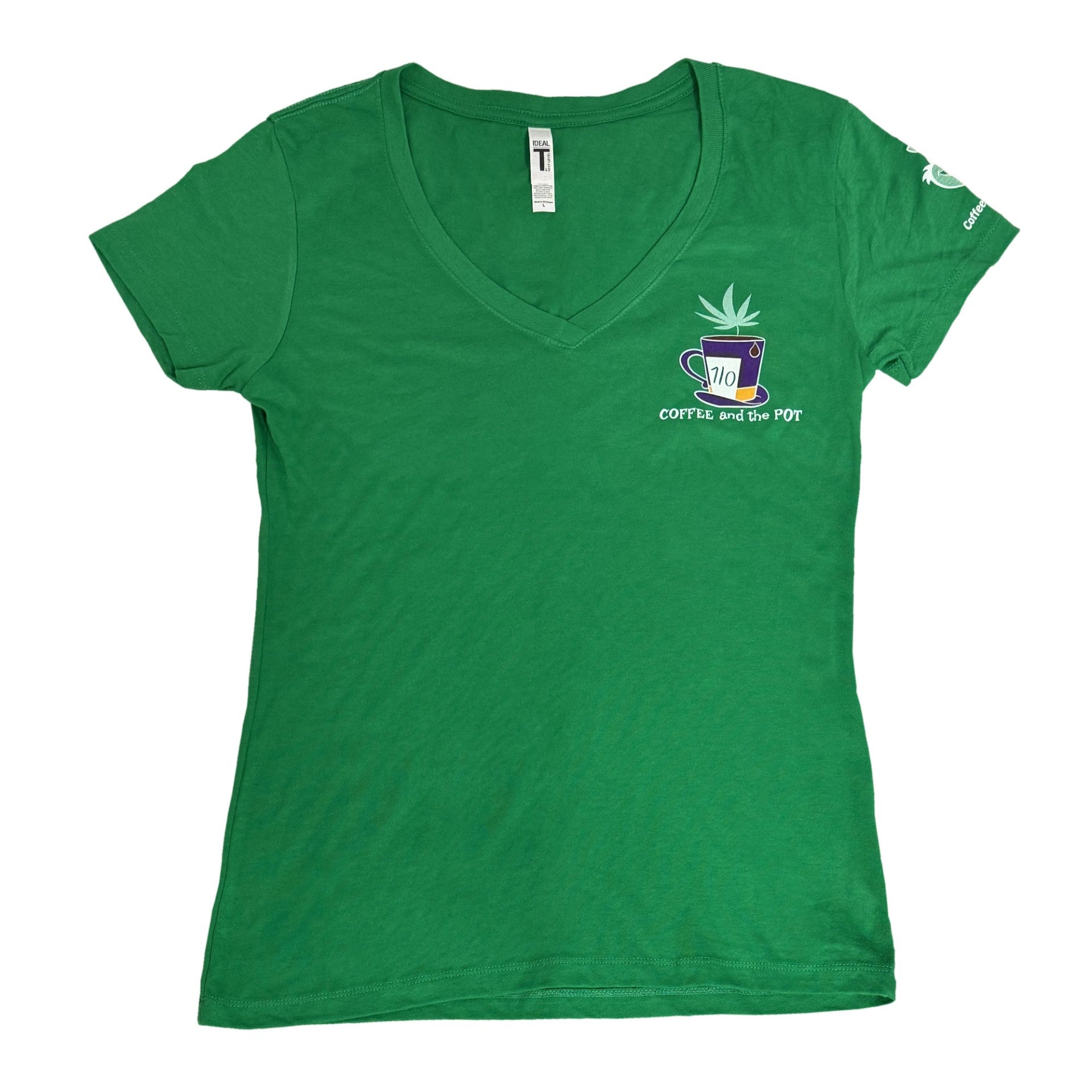 Women's Left-Logo V-Neck Shirts